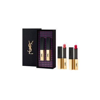 YSL圣罗兰 HIGH ON STAR 2 LIPS SET耀夜星河「小金条」礼盒2支装