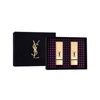 YVES SAINT LAURENT 圣罗兰 纯口红套装 (#N°95蔷薇红莓3.8g+#N°97浆果梅紫3.8g) 耀眼星河限定版