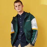 A21 4831114040 男士拼接风衣