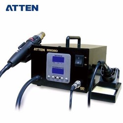 安泰信（ATEEN）焊台电烙铁热风枪二合一 家用工业用恒温可调温电烙铁套装 AT8502D
