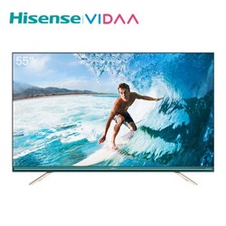1日0点：Hisense 海信 VIDAA 55V3A 55英寸4K 液晶电视
