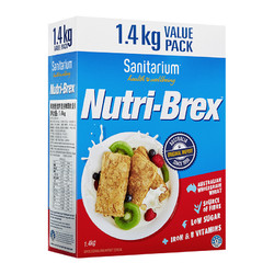 欣善怡nutri-brex低脂代餐即食麦片 安迪同款燕麦饼干谷物 健身餐