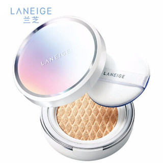 兰芝(LANEIGE)气垫 遮瑕保湿不易脱妆 保湿遮瑕提亮肤色 化妆品 聚光气垫霜 #11（亮bai色）15g*2