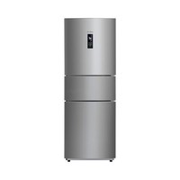 Midea/美的冰箱 258升 风冷无霜 三门三温区 节能 BCD-258WTM(E)炫彩钢
