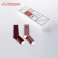 Kappa/卡帕 男士长筒袜运动篮球袜（2双装） *2件
