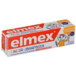 elmex 婴幼儿洁齿可吞咽乳牙牙膏 淡薄荷味 0-6岁 50 ml
