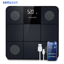 1日0点:SENSSUN香山智能体脂秤 电子秤家用