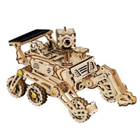 Robotime 若态 太阳能拼插积木车 LS402 好奇号火星车