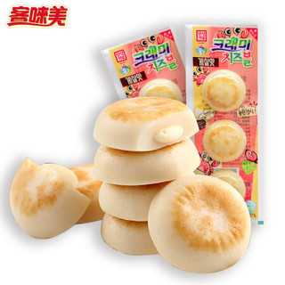 韩国进口 客唻美 海产零食爆浆奶酪鳕鱼饼36g *23件