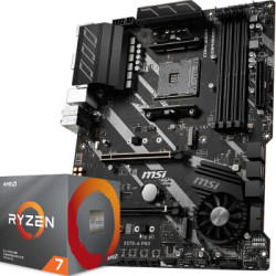 MSI 微星 PRO X570-A PRO主板 +AMD 锐龙7 3800X CPU处理器 主板CPU套装