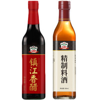 吉得利 料酒+香醋 500ml*2 *9件