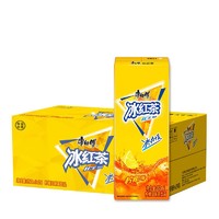 康师傅 冰红茶柠檬味250ml*24包 整箱 柠檬茶饮料 聚餐家庭箱装