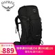  OSPREY KESTREL38小鹰新款户外背包 登山包男户外轻量大容量背包S19 黑色F19 M/L　