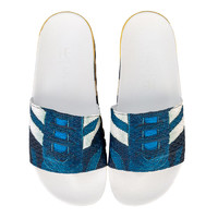 银联专享：adidas 阿迪达斯 X Raf Simons 联名款 L.A. Adilette 男士拖鞋