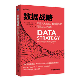 机械工业出版社 数据战略：如何从大数据、数据分析和万物互联中获利