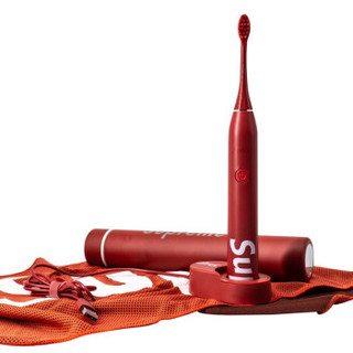 荷兰艾优ApiYoo电动牙刷情侣SUP男女充电式通用 SUP-红色礼盒装