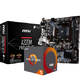 AMD 锐龙 Ryzen 3 2200G CPU处理器 + msi 微星 A320M PRO M2 V2 主板 套装