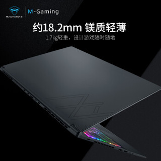 MACHENIKE 机械师 F117系列 创物者15.6英寸笔记本电脑 (黑色、i7-9750H、1TB SSD、16GB、RTX2060)