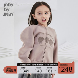 jnby by JNBY 江南布衣童装 1I7231090 19秋冬男女童外套夹克 (本黑、110cm)