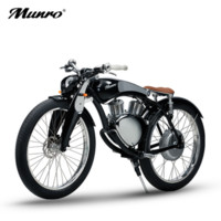 Munro2.0电动车 哈雷复古电动摩托车 2020小改款