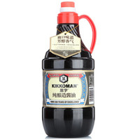 KIKKOMAN 万字 纯酿造酱油 1.8L *5件 +凑单品