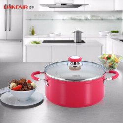 LINKFAIR 凌丰 不锈钢小汤锅 24cm *3件