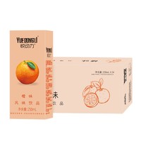 悦动力 橙味风味饮品 软包饮料 250ml*24盒 整箱装