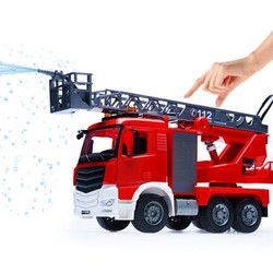 双鹰手动滑行工程车喷水消防车 工程模型儿童玩具车男孩礼物 E227-002 *4件