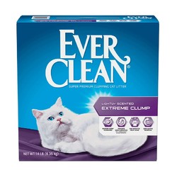 EverClean 蓝钻 膨润土砂猫砂 速凝紫标 14磅 *4件 +凑单品