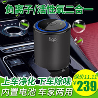 Figo 负离子臭氧2合1车载空气净化器
