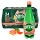 Perrier 巴黎水 天然气泡矿泉水 西柚味 塑料瓶装 500ml*24瓶