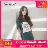 INNERSECT潮牌OPENING CEREMONY展会限定款林允明星同款短袖T恤