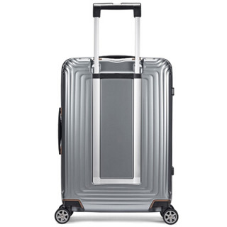 新秀丽(Samsonite)拉杆箱20寸商务旅行万向轮登机箱旅行箱74416囤 silver(仓)