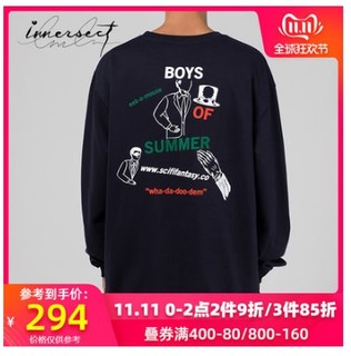 INNERSECT潮牌 BOYS OF SUMMER 2019秋新品潮流展会限定卫衣男