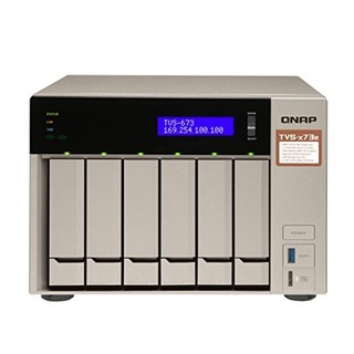  QNAP 威联通 TVS-673e NAS 六盘位网络存储器