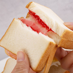 稻禾麦田果酱夹心吐司面包500g