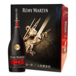 人头马（Remy Martin）洋酒 V.S.O.P优质香槟区干邑白兰地整箱六支装 375ml*6送枕头杯子 *2件