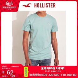 Hollister2019年秋季新品圆领短袖T恤 男 106371-1