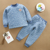 youshan 幼珊 男女童保暖内衣套装 