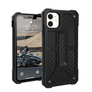 UAG iphone 11手机 6.1英寸保护壳 碳纤黑