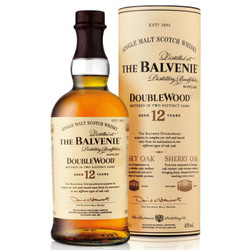 The Balvenie 百富 12年双桶苏格兰达夫镇单一麦芽威士忌 700ml *2件