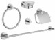 高仪浴室挂件套装GROHE 40344001 Essentials Master 5-in-1 Bathroom Accessories Set, Chrome