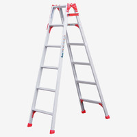 瑞居家用多功能伸缩梯子两用人字梯加厚铝合金梯折叠直梯双侧梯