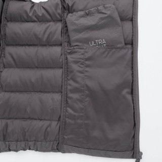UNIQLO 优衣库 419775 女士轻型羽绒背心 灰色 155/80A/S