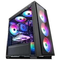 京天 台式电脑主机(R5 3600、8GB、256GB、RX590 8GB)