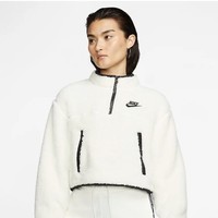 Nike Sportswear 女子半长拉链针织短款上衣