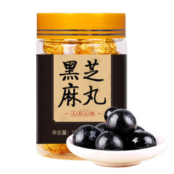 固本堂九蒸九晒黑芝麻丸108g纯手工九制芝麻蜂蜜丸膏丸男女营养代餐