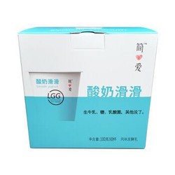 简爱（simplelove） 酸奶滑滑 100g*8盒 酸牛奶 *7件