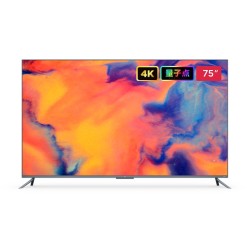 MI 小米 小米电视 5 PRO 75英寸 4K 量子点液晶电视 L75M6-5P 灰色