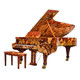 珠江钢琴（PEARLRIVER） 珠江钢琴 恺撒堡三角钢琴 雍容孔雀琴GH275